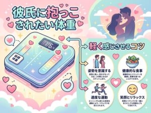 彼氏に抱っこされたい体重は何kgまで?お姫様抱っこの目安と軽く感じさせるコツ