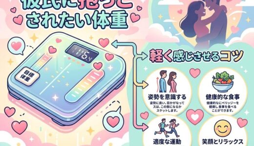 彼氏に抱っこされたい体重は何kgまで？お姫様抱っこの目安と軽く感じさせるコツ