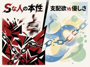 Sな人の特徴を徹底解説|恋愛・性格・男女別サインと上手な付き合い方