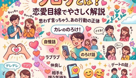 ノロケとは？意味・読み方・使い方を恋愛目線でやさしく解説