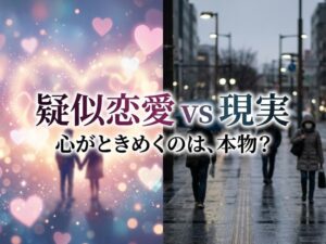 疑似恋愛の意味とは?心がときめく仕組みと現実恋愛との違いを解説