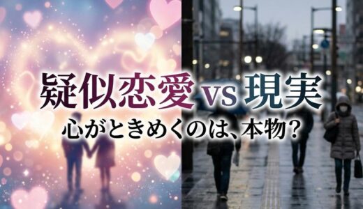 疑似恋愛の意味とは？心がときめく仕組みと現実恋愛との違いを解説