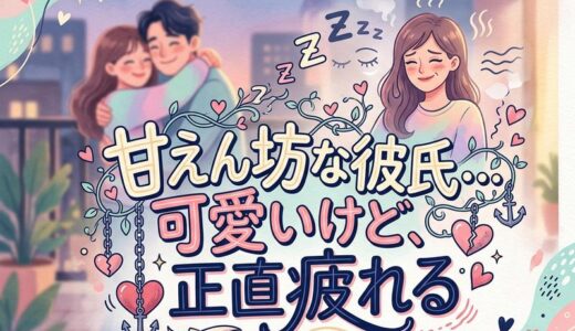 甘えん坊な彼氏の心理と上手な接し方｜可愛いけど疲れる時の対処法