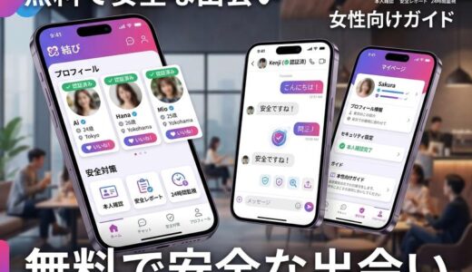 出会い系アプリ女性無料完全ガイド｜安全に出会えるおすすめ5選
