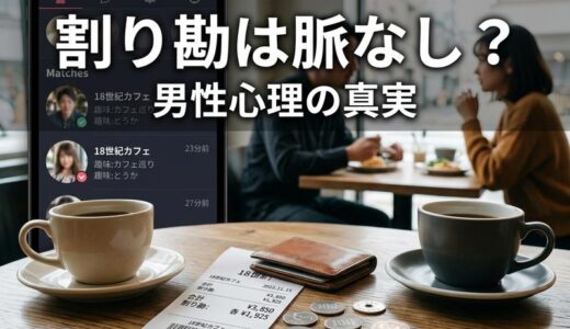 出会い系アプリの初デートで割り勘は脈なし？男性心理と女性のスマートな対応