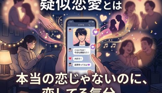 疑似恋愛とは？意味・対象・メリットとデメリットを徹底解説