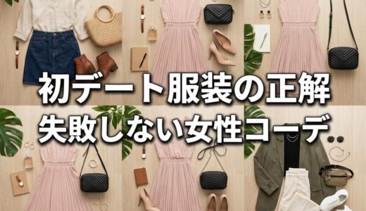 出会い系アプリの初デート服装｜女性の好印象コーデと失敗回避の全知識