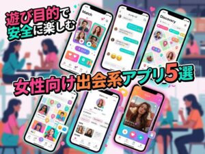 【女性向け】遊び目的で使えるマッチングアプリおすすめ5選｜無料で安全に楽しむコツ
