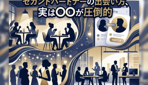 セカンドパートナーはどこで出会う人が多い？実態調査と安全な探し方を解説