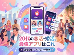 20代に人気のマッチングアプリ完全ガイド｜恋活・婚活で選ばれる理由