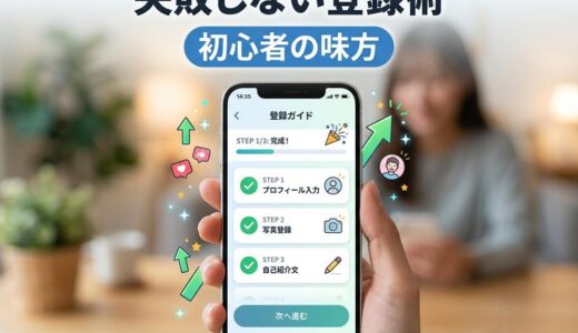 【初心者向け】出会い系アプリの登録方法と失敗しないコツを徹底解説