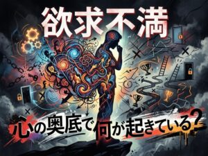 欲求不満の意味とは?心理学とリアルな解消法をやさしく解説