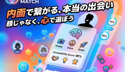内面重視の出会い系アプリおすすめ5選｜価値観で出会える本気アプリ