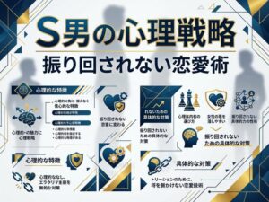 S男の特徴と心理を徹底解説|恋愛で振り回されない上手な付き合い方