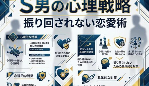 S男の特徴と心理を徹底解説｜恋愛で振り回されない上手な付き合い方