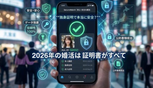 【2026年版】独身証明で安心！安全な出会い系アプリ・婚活サービス徹底ガイド