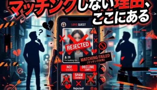 出会い系アプリに向いてない男の特徴8選｜やめるべきサインと代わりの出会い方