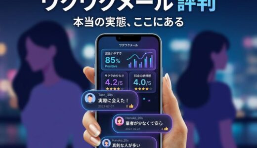 ワクワクメールの評判は本当？口コミ・出会い系アプリの実態を徹底解説