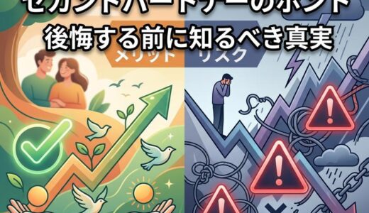 セカンドパートナーのメリット・デメリットを徹底解説｜後悔しない判断基準