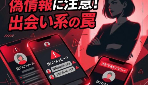 出会い系アプリの勧誘手口5選｜女性が騙されないための見抜き方と対処法