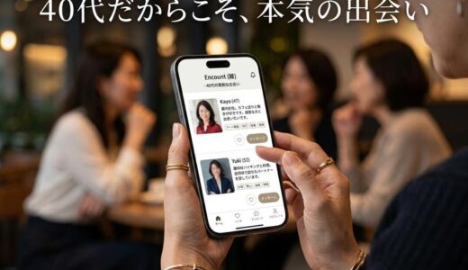 40代の出会い系アプリおすすめ5選｜女性が安心して使える選び方とコツ