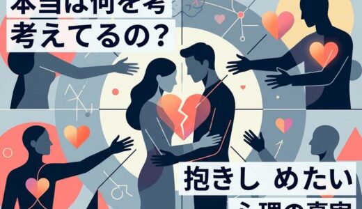 抱きしめたい心理を徹底解説｜男女別の本音と付き合ってない時のサイン