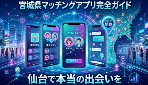 宮城県のマッチングアプリ完全ガイド｜仙台で出会える人気アプリと地域密着型サービス2026