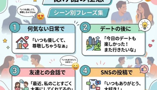 惚き話の例文集｜シーン別フレーズと上手に話すコツを徹底解説