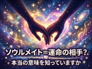 ソウルメイトとは？恋愛における意味と特徴・見分け方を解説