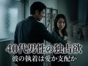 40代男性の独占欲がすごい理由｜サインと上手な付き合い方を解説