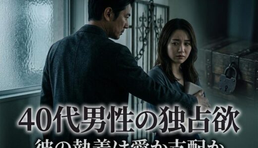 40代男性の独占欲がすごい理由｜サインと上手な付き合い方を解説