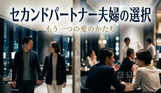 セカンドパートナー夫婦の選択とは？映画のあらすじ・キャスト・視聴方法を解説