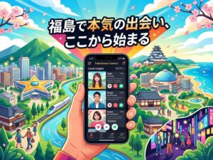 福島県のマッチングアプリおすすめ7選｜郡山・いわきで出会うコツ