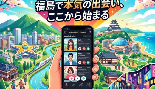 福島県のマッチングアプリおすすめ7選｜郡山・いわきで出会うコツ