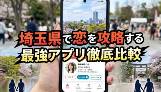 埼玉県で使うマッチングアプリ完全ガイド｜恋たまと人気アプリを徹底比較