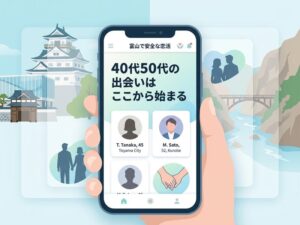 富山のマッチングアプリおすすめ7選｜40代50代・無料で始める安全な出会い方