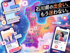 石川県で使うべきマッチングアプリ完全ガイド｜金沢の出会い事情も解説
