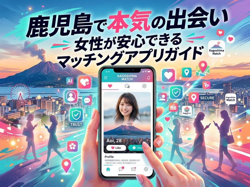 鹿児島で本気の出会いを探すマッチングアプリガイド。