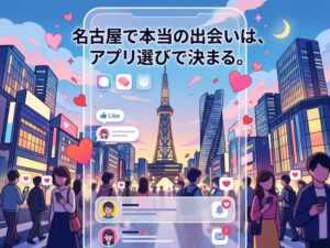 愛知県で使うマッチングアプリおすすめ｜名古屋で出会うコツと選び方