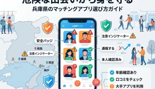 兵庫県のマッチングアプリ事情｜事件から学ぶ安全な出会いの選び方