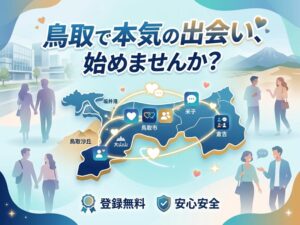 鳥取のマッチングアプリおすすめ7選｜安心して出会える選び方【2026年版】
