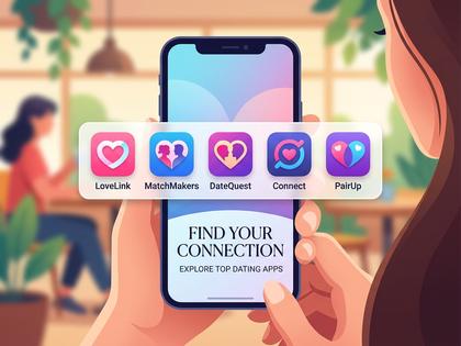 複数のマッチングアプリのアイコンが並ぶスマホ画面のイメージ
