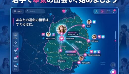 岩手のマッチングアプリおすすめ完全ガイド｜盛岡から沿岸まで出会える方法