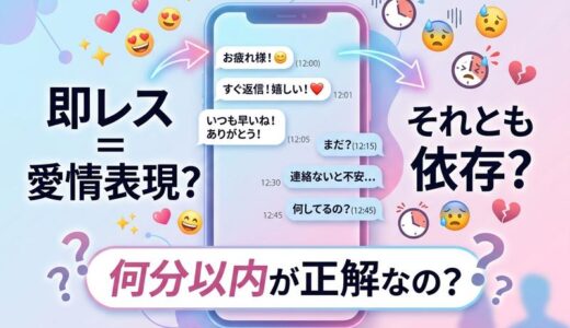 即レスとは？意味・何分以内・恋愛やLINEでの心理まで徹底解説