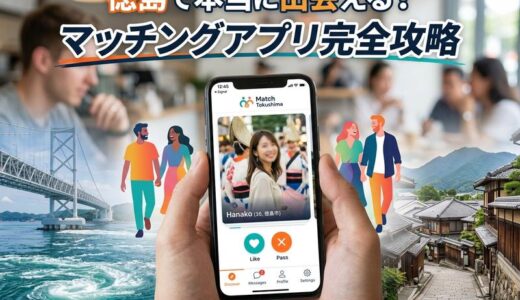 徳島のマッチングアプリおすすめ完全ガイド｜出会える選び方と注意点