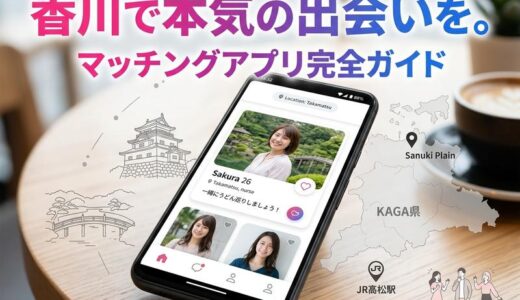 香川のマッチングアプリおすすめ厳選ガイド｜高松で出会える恋活・婚活アプリ