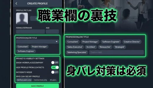 看護師がマッチングアプリに登録する前に知るべき職業欄の書き方と身バレ対策