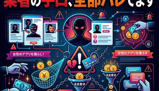 出会い系の業者の見分け方｜女性が狙われる5タイプと3通で見抜くコツ