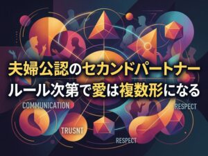 夫婦公認のセカンドパートナーは実際どう成立する？切り出し方・ルール・失敗例まで