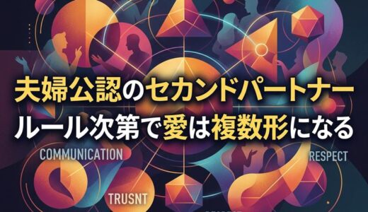 夫婦公認のセカンドパートナーは実際どう成立する？切り出し方・ルール・失敗例まで